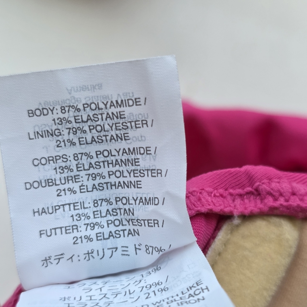 J. Crew Ruffled Swim Top Pink Medium - Picture 7 of 11